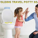Illustration for article titled #$10.95# Kids folding potty seat with carry bag. Best christmas gift for baby.